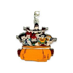 Flintstones family key chain/TV cartoon series